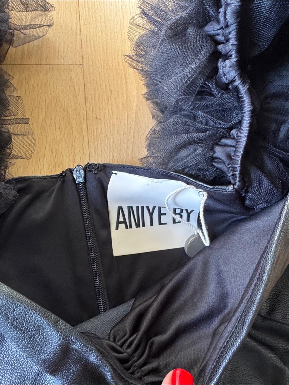 ANIYE BY Faux Leather Dress - Picture 3 of 9